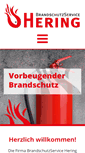 Mobile Screenshot of brandschutzservice-hering.de